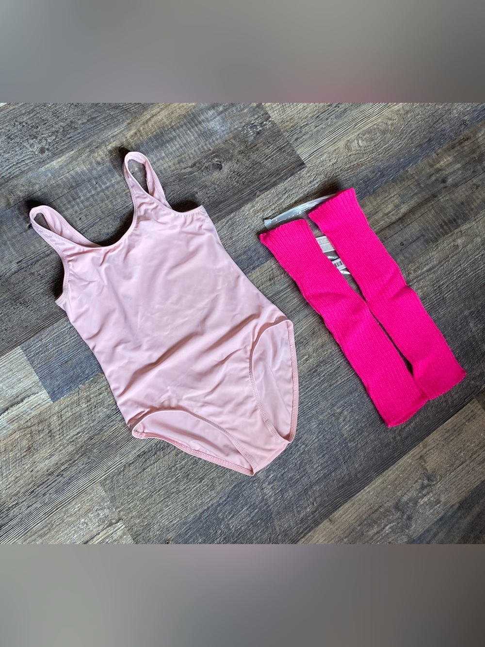 Weissman Ballet leotard + leg warmers bundle
